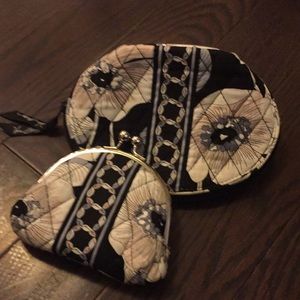 Makeup bag and coin/bill case